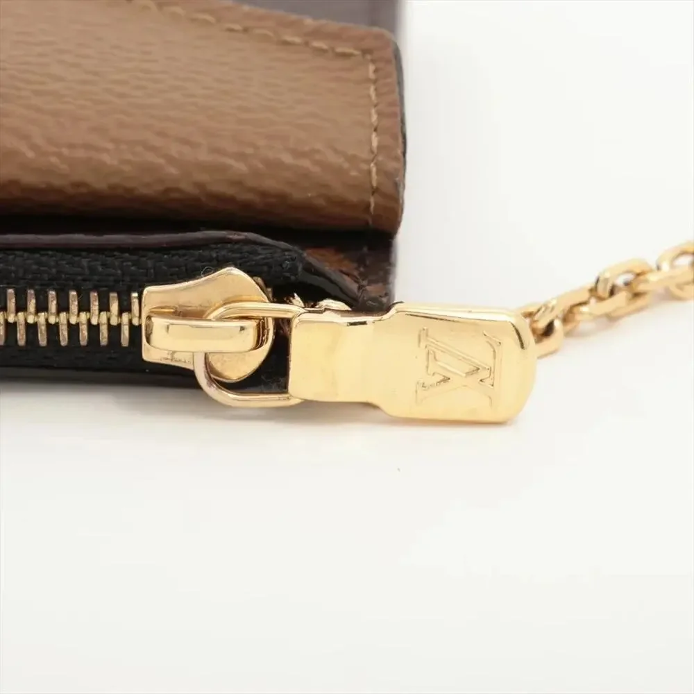 Louis Vuitton RECTO VERSO *New* Reverse Monogram Card Holder Brown w/box+dustbag
